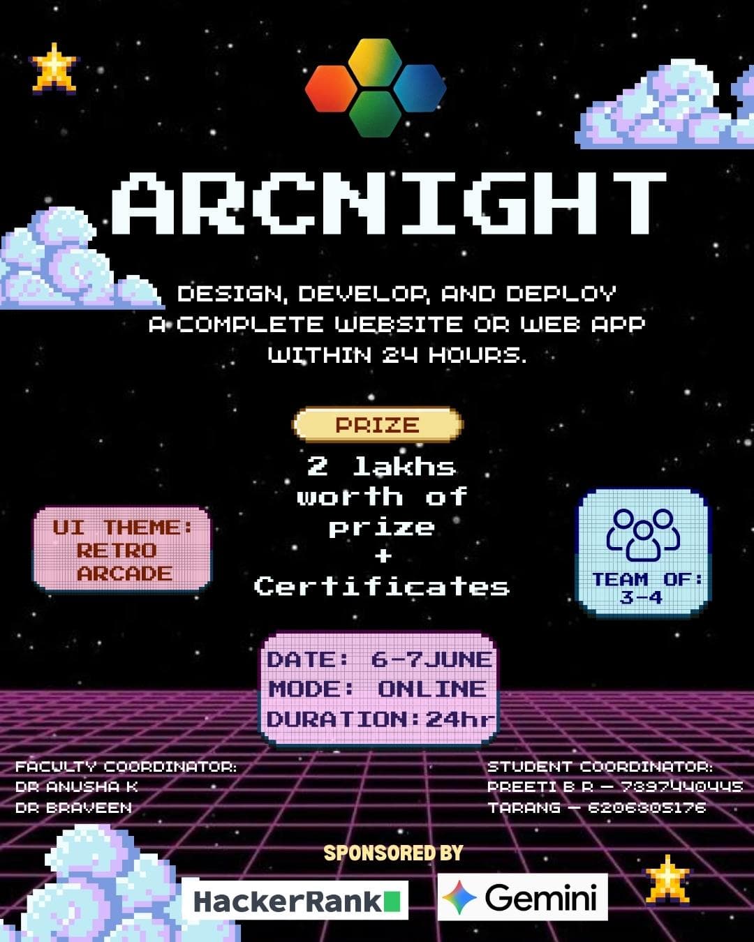Arcnight Poster